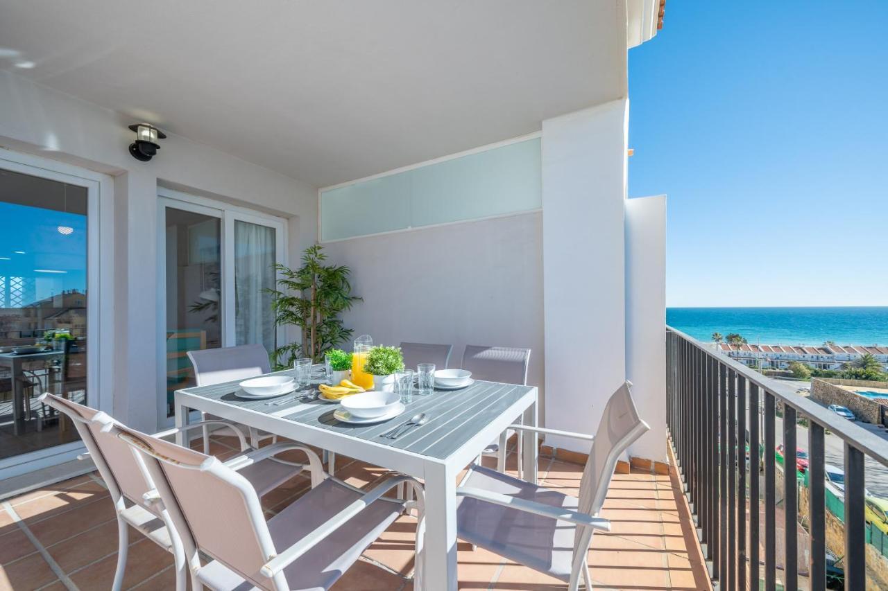 Apartamento Con Vistas Al Mar En Manilva Playa ภายนอก รูปภาพ